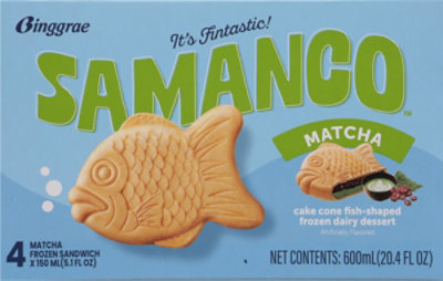 Samanco Ice Cream Sandwich Matcha - 20 fl oz - Image 5