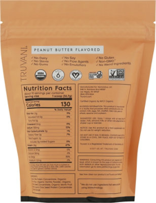 Truvani Plant Protein Peanut Butter - 11.53 oz - Image 6