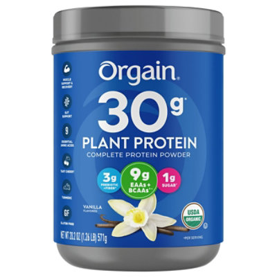 Orgain Plant Protein Vanilla - 20.2 oz - Image 2