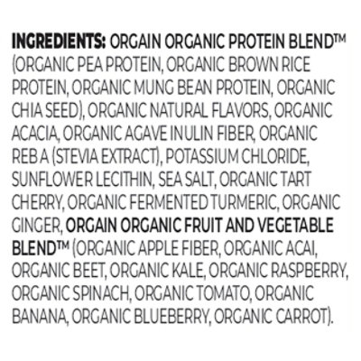 Orgain Plant Protein Vanilla - 20.2 oz - Image 4