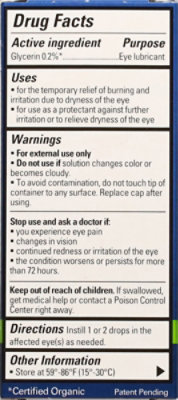 Eyeganics Eye Tears Organic - 0.3 fl oz - Image 4