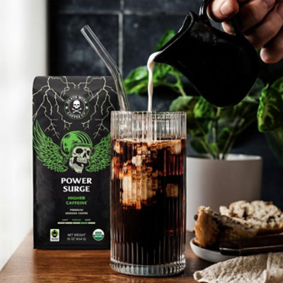 Death Wish Coffee Ground Power Surge - 10 oz - Image 2