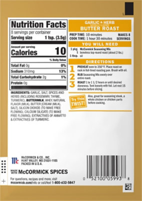 Mccormick® Roast Seasoning Mix 1 Oz - 1 oz - Image 5