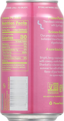 Olipop Soda Preb Raspberry Sherbet - 12 FZ - Image 5
