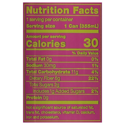 Olipop Soda Preb Raspberry Sherbet - 12 FZ - Image 3