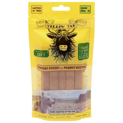 Yellow Yak Treat Dog Yogurt Stx Pb - 4.8 oz - Image 2