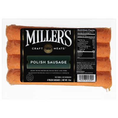 Millers The Colossal Polish Sausage 12oz - 12 OZ - Image 1