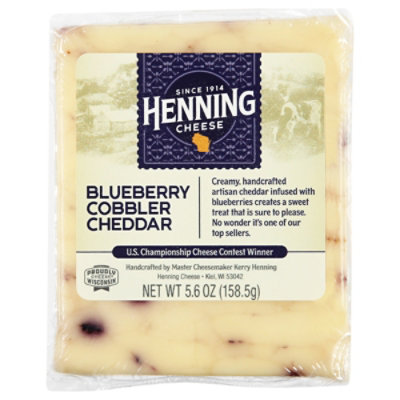 Hennings Cheese Cheddar Blueberry Cobbler - 5.6 OZ - Image 2