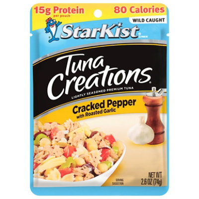 Starkist 2.6oz Tuna Creation Cracked Pepper With Roasted Garlic Pouch - 2.6 oz - Image 2