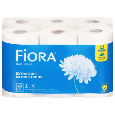 2-ply Extra Soft Extra Strong Unscented Bath Tissue - 12 RL - Image 4