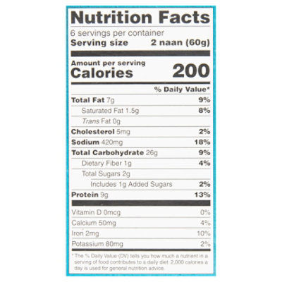 Stonefire Naan Protein Rounds - 12.7 OZ - Image 3