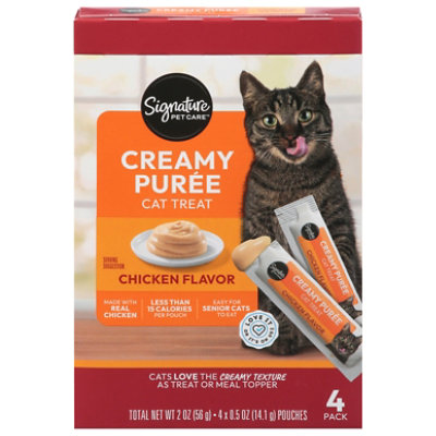 Signature Pet Care Cat Puree Snacks Chicken 2 Oz - 2 oz - Image 2