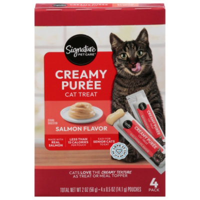 Signature Pet Care Cat Puree Snacks Salmon 2 Oz - 2 oz - Image 2