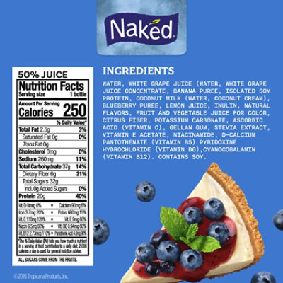 Naked Juice Blueberry Cheesecake - 15.2 FZ - Image 7