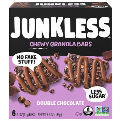 Chewy Double Chocolate Granola Bars - 6.0 ea - Image 2