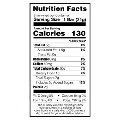 Chewy Double Chocolate Granola Bars - 6.0 ea - Image 3