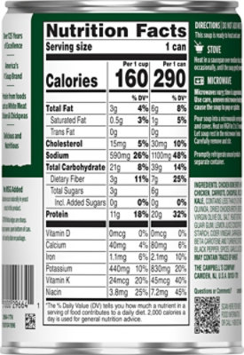 Campbell's Protein Lemon Pepper Chicken Soup, 16.1 Oz - 16.1 oz - Image 6