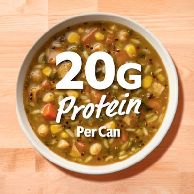 Campbell's Protein Lemon Pepper Chicken Soup, 16.1 Oz - 16.1 oz - Image 2