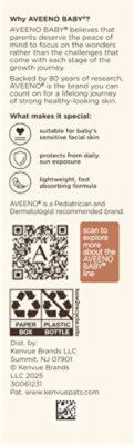 Aveeno Baby Daily Moisture Sunscreen Face Lotion, Spf 30, 1.5 Fl. Oz - 1.5 OZ - Image 4