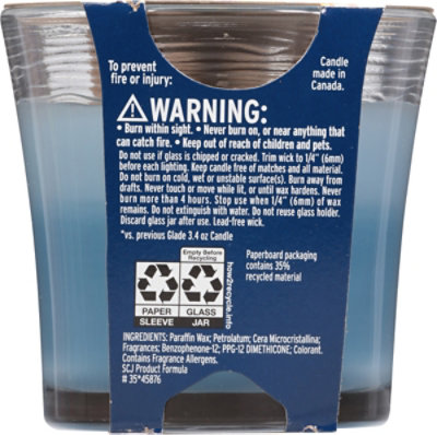 Glade 2in1 Candle Moonlit Walk+wandering Stream - 4.08 Oz. - 4.08 oz - Image 4