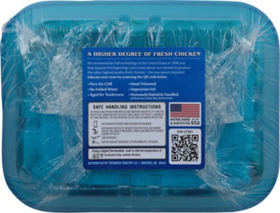 Smart Chicken Party Wings No Antibiotics Ever 1 Lb - LB - Image 4