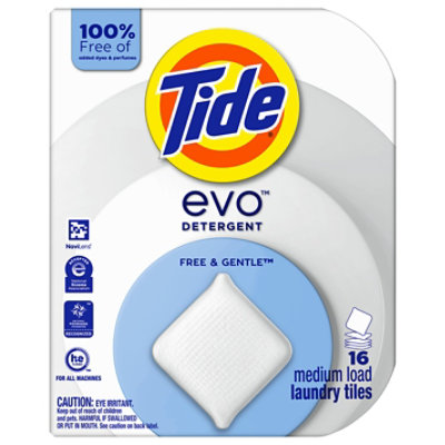 Tide Evo Detergent Tiles, Free & Gentle - 16 Ct. - 16 ct - Image 2
