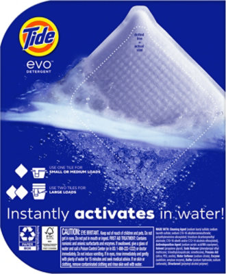 Tide Evo Detergent Tiles, Free & Gentle - 16 Ct. - 16 ct - Image 4