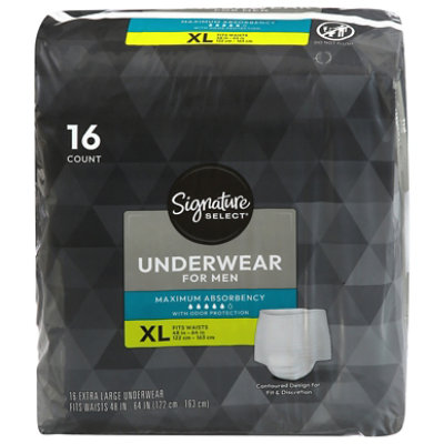 Signature Select Mens Underwear X-large 16 Ct - 16 ct - Image 1
