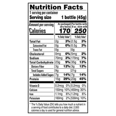 Quaker Oat Shake & Go Dry Shake Mix Cinnamon Vanilla, 1.5 Oz - 1.5 oz - Image 2