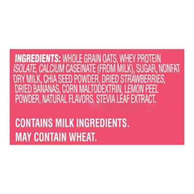 Quaker Oat Shake & Go Dry Shake Mix Strawberry & Banana, 1.5 Oz - 1.5 oz - Image 4