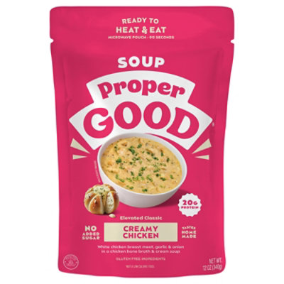 Proper Good Soup Chicken Creamy - 12 oz - Image 1