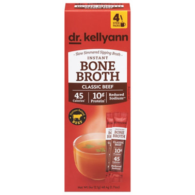 Dr Kellyann Bone Broth Stick Classic Beef - 3 Oz - Image 1