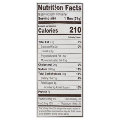 S Rosens Potato Hamburger Buns 8 Count - 8 ct - Image 3
