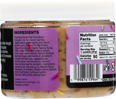 Doich Cookie Dough Birthday Cake - 6 oz - Image 5