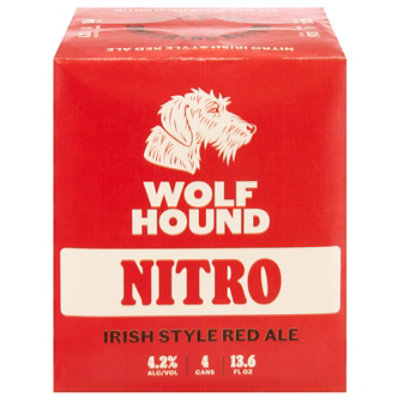 Wolfhound Nitro Irish Red Ale In Cans - 4-14.9 FZ - Image 2