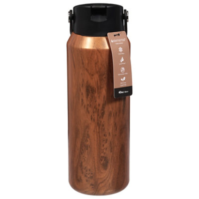 Elemental Bottle Core Series 40oz_teakwood Ss - 40 oz - Image 2