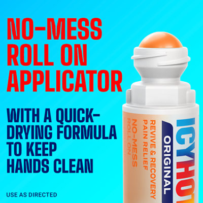 Icy Hot Original Energizing Citrus Revive & Recovery Pain Relief Roll-On - 2 Oz - Image 6