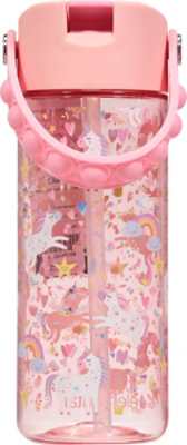 Elemental 18oz Splash Pop Fidget Bottle_unicorn Plastic - 18 oz - Image 3