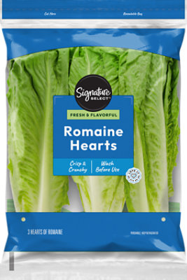 Signature Select Romaine Hearts - 3 Count - Image 1