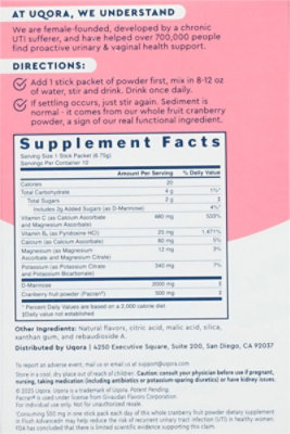 Uqora Flush Advanced Urinary Tract Drink Mix 10 Stick Packets - 10 ct - Image 4