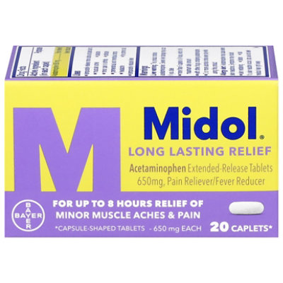 Midol Long Lasting Relief - 20 ct - Image 1