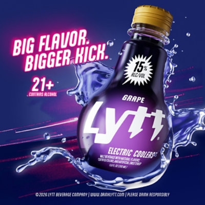 Lytt Electric Grape Can - 200 ML - Image 2