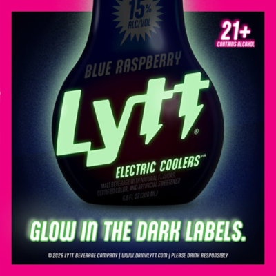 Lytt Electric Coolers Blue Raspberry Can - 200 ML - Image 3