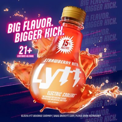 Lytt Electric Strawberry Rita Can - 200 ML - Image 2