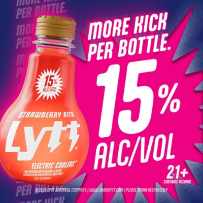 Lytt Electric Strawberry Rita Can - 200 ML - Image 5