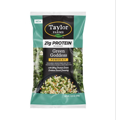 Taylor Farms Protein Green Goddess Power Kit Chopped Salad Kit - 10.9 OZ - Image 1