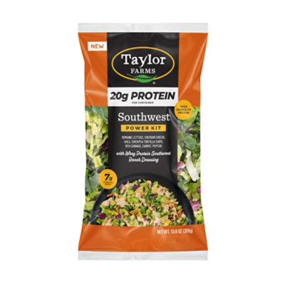 Taylor Farms Protein Southwest Chopped Salad Kit - 10.9 OZ - Image 1
