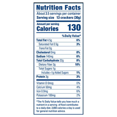 Blue Diamond Nut Thins Sesame Seed 3.75oz - 3.75 oz - Image 3