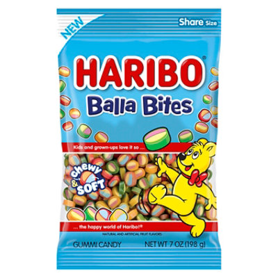 Haribo Balla Bites 7oz Large Peg Bag - 7 oz - Image 1