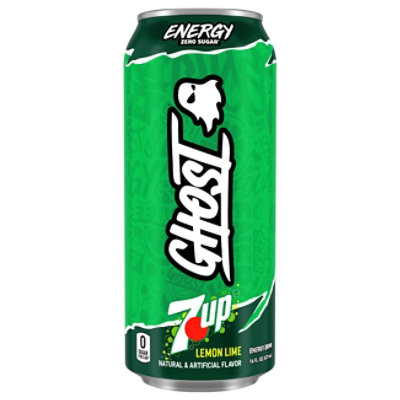 Ghost 7Up Lemon Lime - 16 Fl. Oz. - Image 2